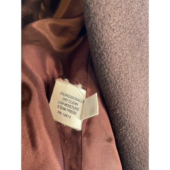 Larry Levine 100% Wool Long coat - Picture 8 of 10